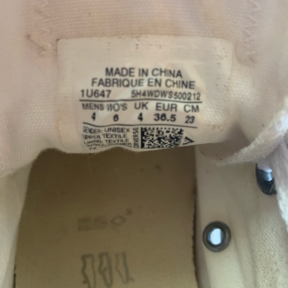 Solid white Converse Chuck Taylor All Star - Picture 3 of 3